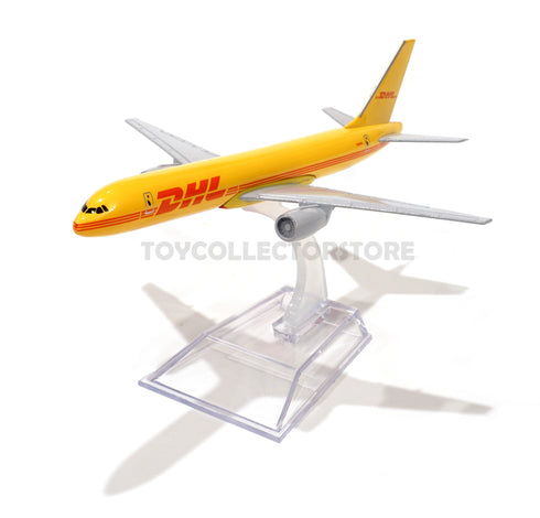 DHL airplane model toy diecast Boeing 757 Cargo plane